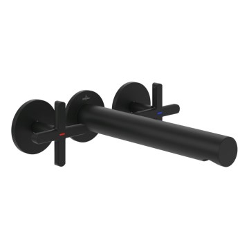 Villeroy & Boch TVZ106012000K5 - Grifo de lavabo LOOP&FRIENDS negro mate