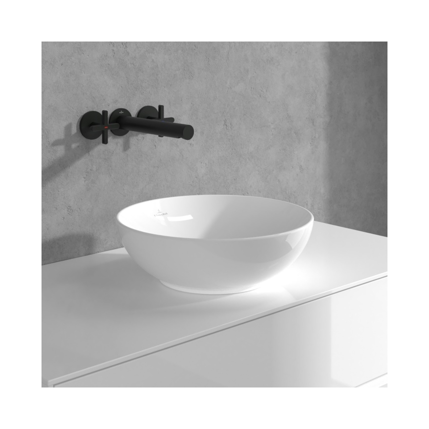 Villeroy & Boch TVZ106012000K5 - Grifo de lavabo LOOP&FRIENDS negro mate
