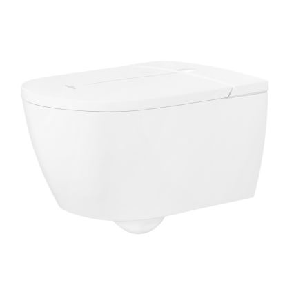 Villeroy & Boch V0E100R1 - Bidé suspendido con asiento SoftClose VICLEAN cerámica/blanco +mando a distancia