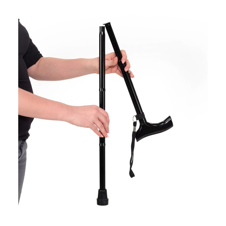 Vitility - Bastón plegable negro