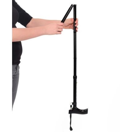 Vitility - Bastón plegable negro