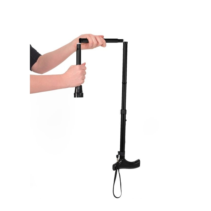 Vitility - Bastón plegable negro