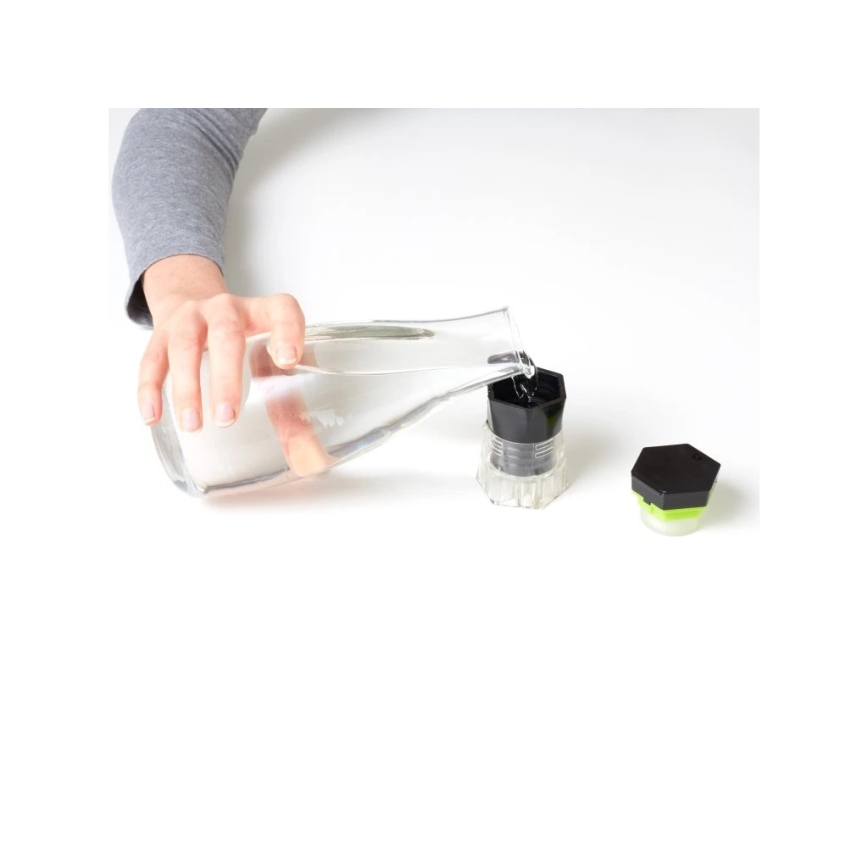 Vitility - Dosificador y cortador de comprimidos 5 en 1, color negro