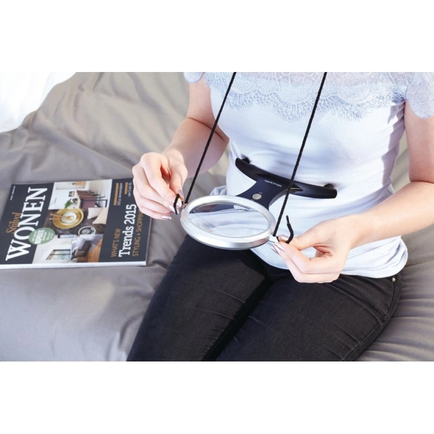 Vitility - Lupa de lectura con luz integrada