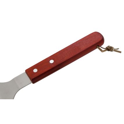 Volteador de parrilla de acero inoxidable de 31 cm