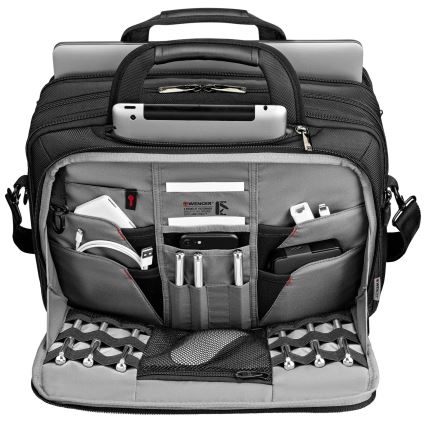Wenger - Bolsa para portátil 19 l 14-16 con bolsillo para tableta 10 BC Estrella negro