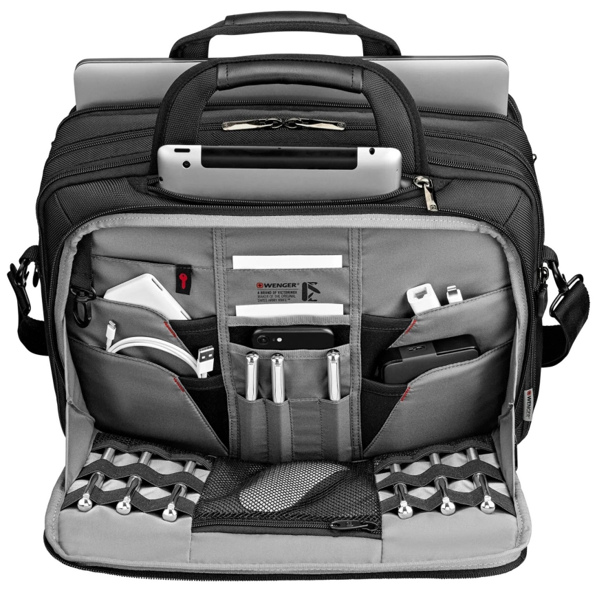 Wenger - Bolsa para portátil 19 l 14-16 con bolsillo para tableta 10 BC Estrella negro
