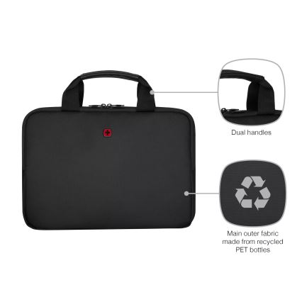 Wenger - Bolsa para portátil 6 l 14 Guyde negro
