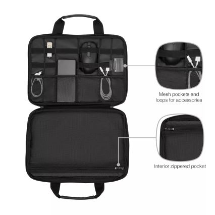 Wenger - Bolsa para portátil 6 l 14 Guyde negro
