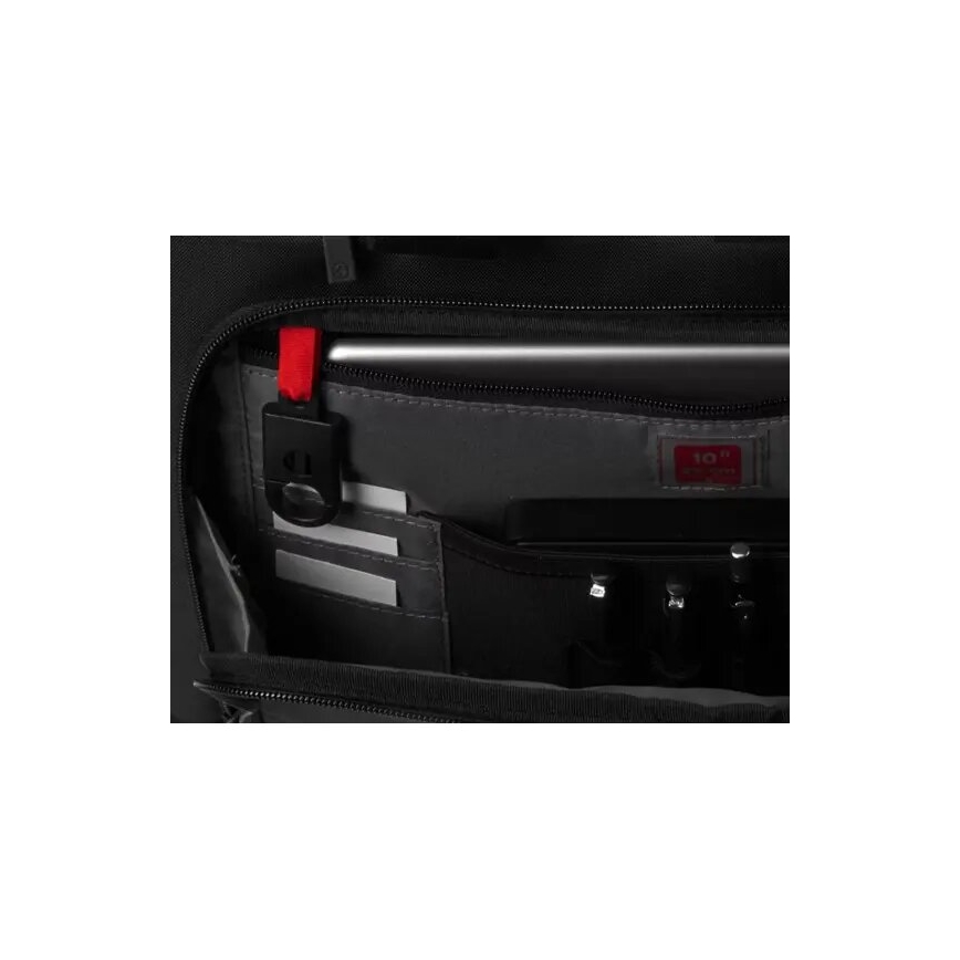 Wenger - Bolsa para portátil 8 l 16" con bolsillo para tableta 10" Source negro