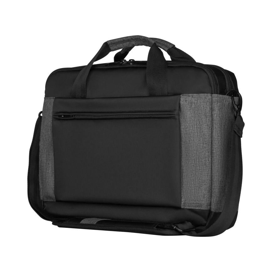 Wenger- Bolsa para portátil 9 l 16" con bolsillo para tableta 10" Underground negro/gris