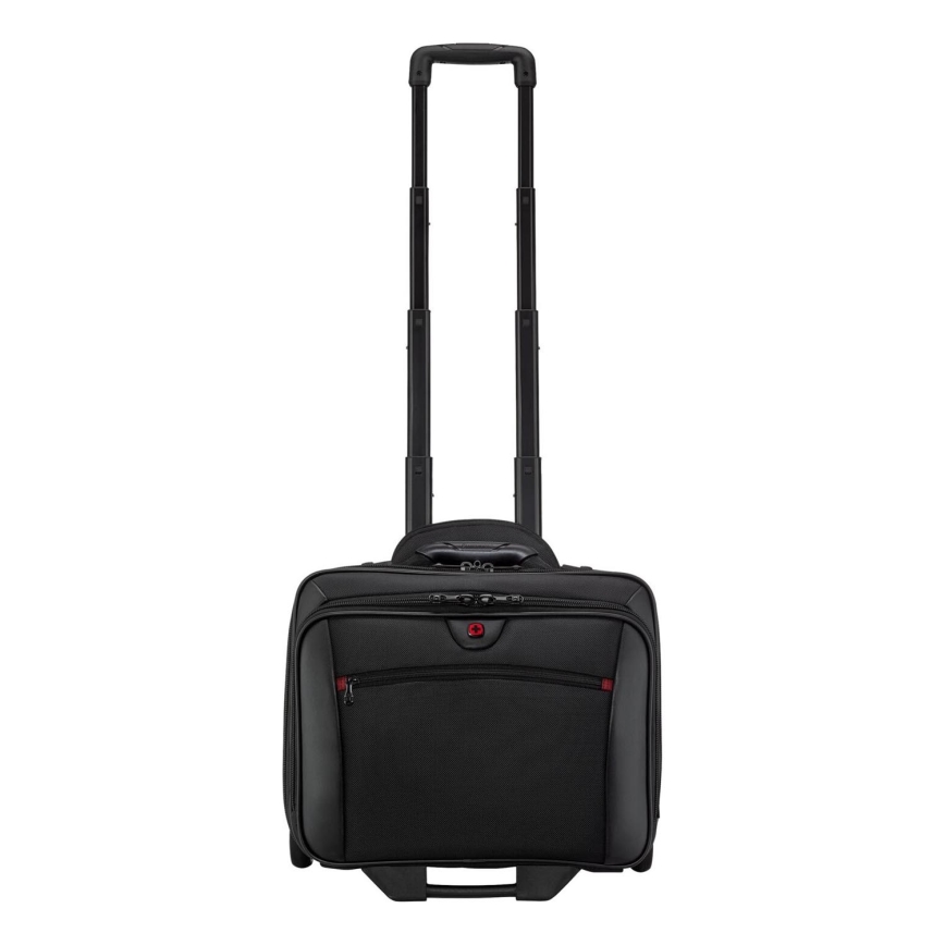 Wenger - Maleta de viaje con ruedas 23 l 17" + bolsa para portátil 15,4" Potomac negro