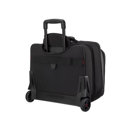 Wenger - Maleta de viaje con ruedas 23 l 17" + bolsa para portátil 15,4" Potomac negro