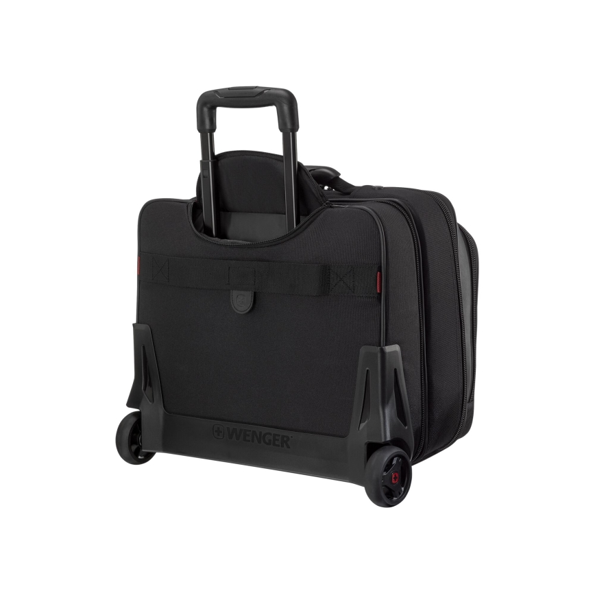 Wenger - Maleta de viaje con ruedas 23 l 17" + bolsa para portátil 15,4" Potomac negro