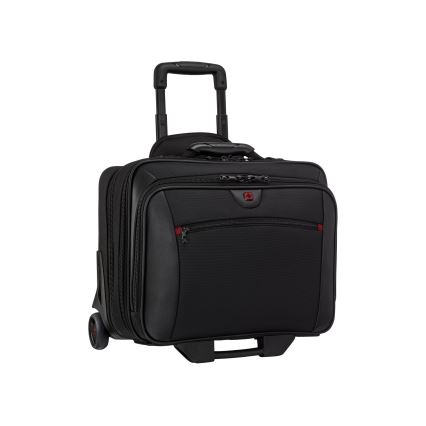 Wenger - Maleta de viaje con ruedas 23 l 17" + bolsa para portátil 15,4" Potomac negro