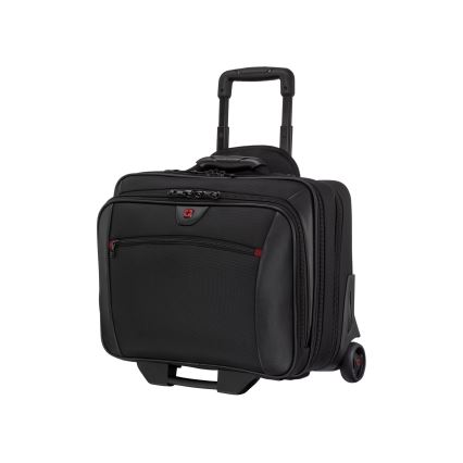 Wenger - Maleta de viaje con ruedas 23 l 17" + bolsa para portátil 15,4" Potomac negro