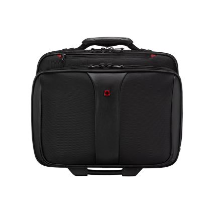 Wenger - Maleta de viaje con ruedas 25 l 17" + bolsa para portátil 15,6" Patriot negro