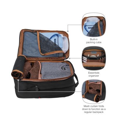 Wenger - Mochila para portátil 16 l 16 con bolsillo para tableta 12 City Traveler negro
