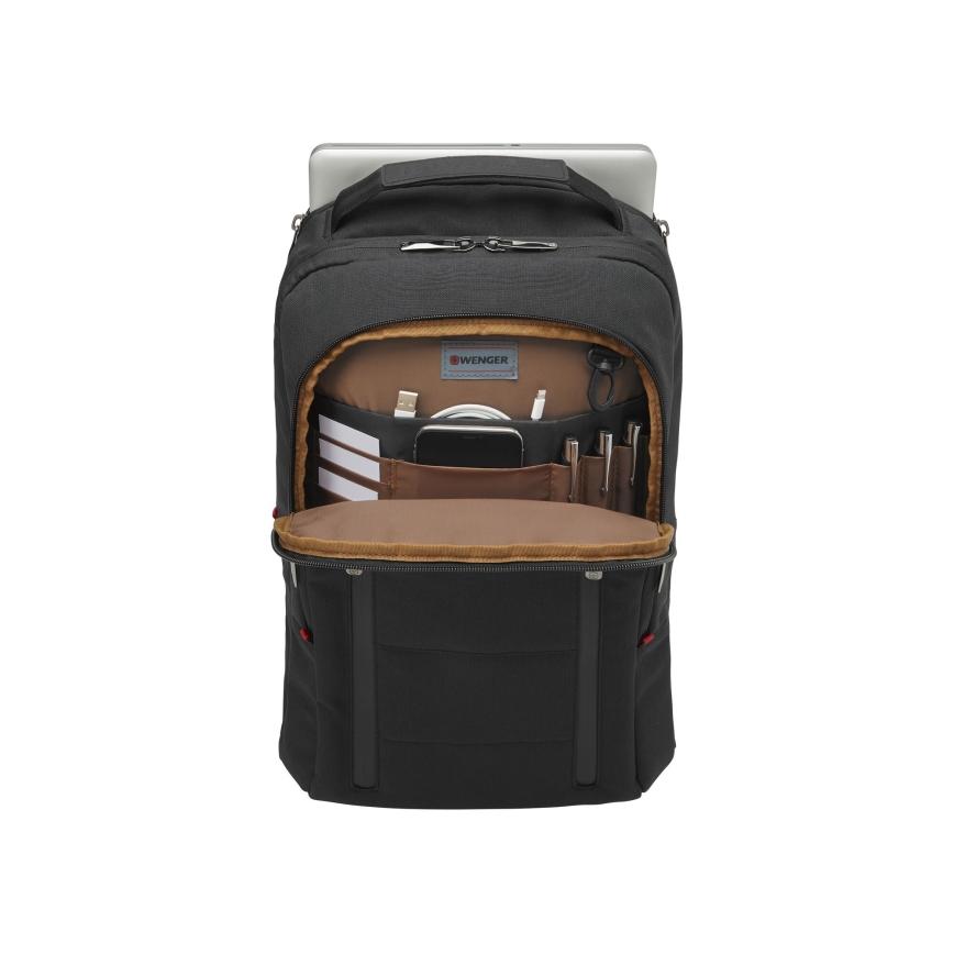 Wenger - Mochila para portátil 16 l 16 con bolsillo para tableta 12 City Traveler negro