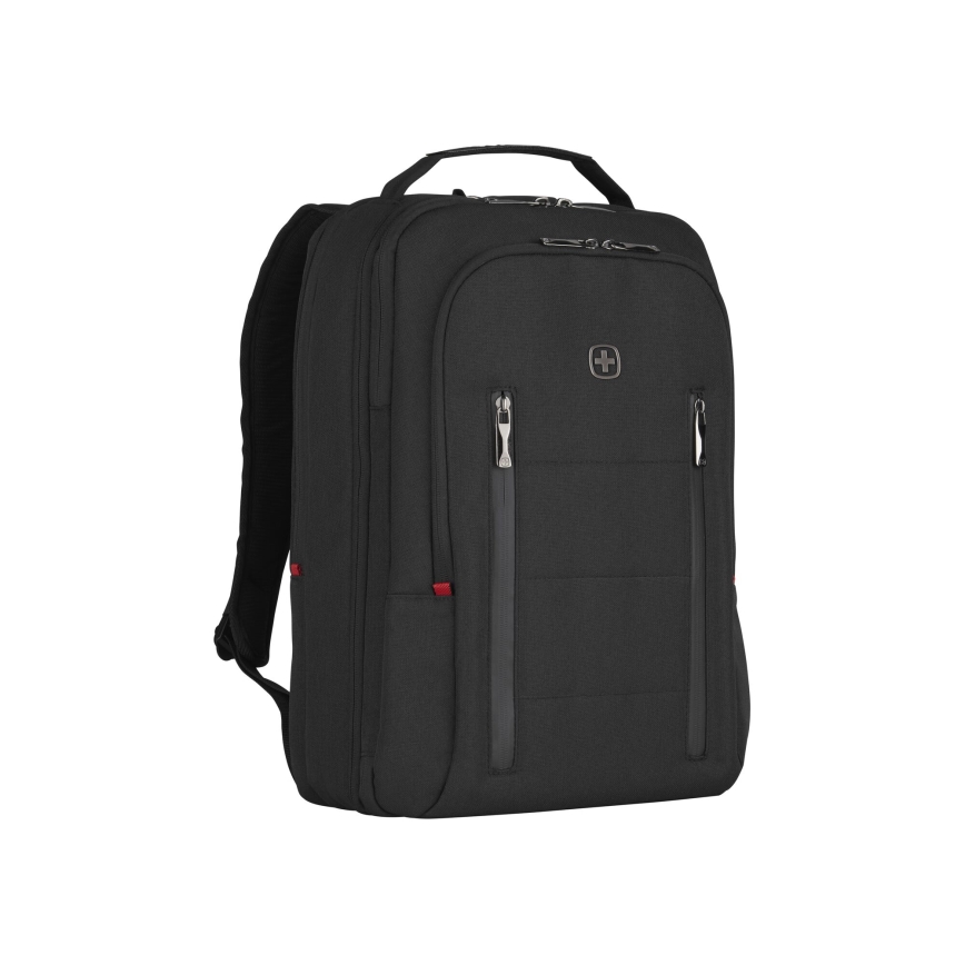 Wenger - Mochila para portátil 16 l 16 con bolsillo para tableta 12 City Traveler negro