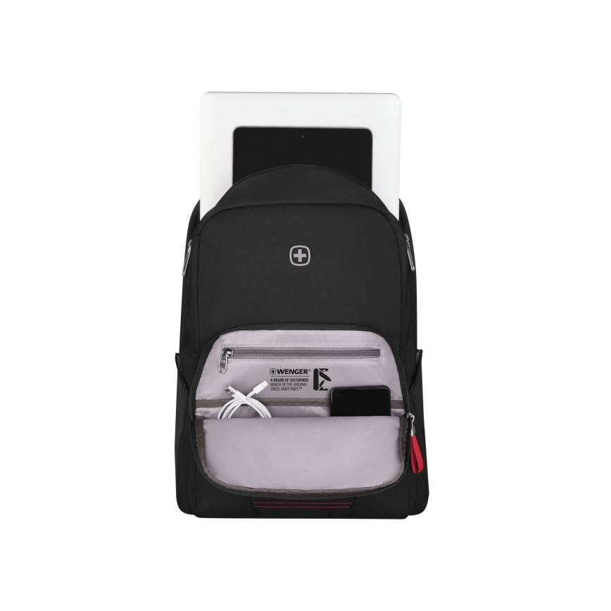 Wenger - Mochila para portátil 20 l 15,6 con bolsillo para tableta 10 Movimiento rojo