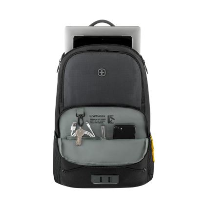 Wenger - Mochila para portátil 22 l 15,6 con bolsillo para tableta 10 Trayl negro