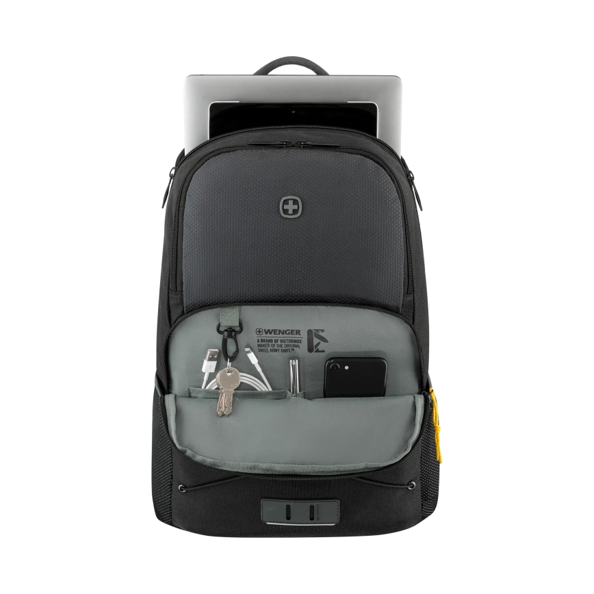 Wenger - Mochila para portátil 22 l 15,6 con bolsillo para tableta 10 Trayl negro