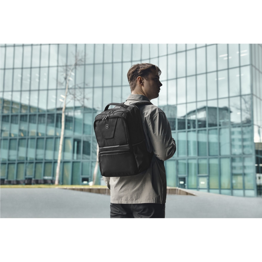 Wenger - Mochila para portátil 23 l 16" con bolsillo para tableta 10" XE Resist negro