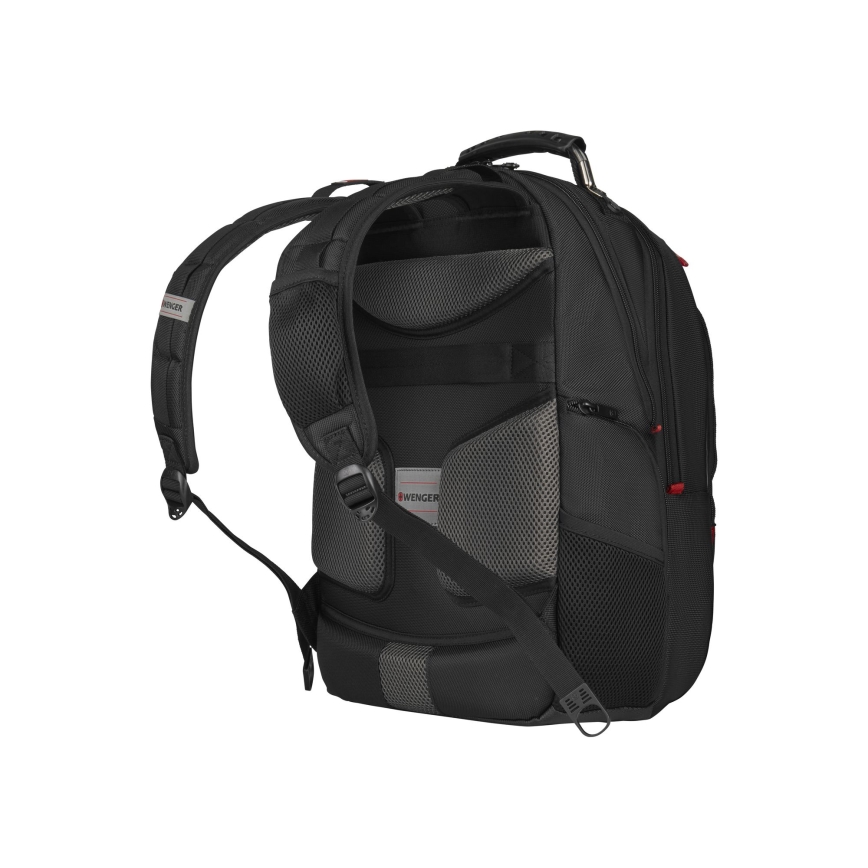 Wenger - Mochila para portátil 25 l 16 con bolsillo para tableta 10 Pegasus Deluxe negro