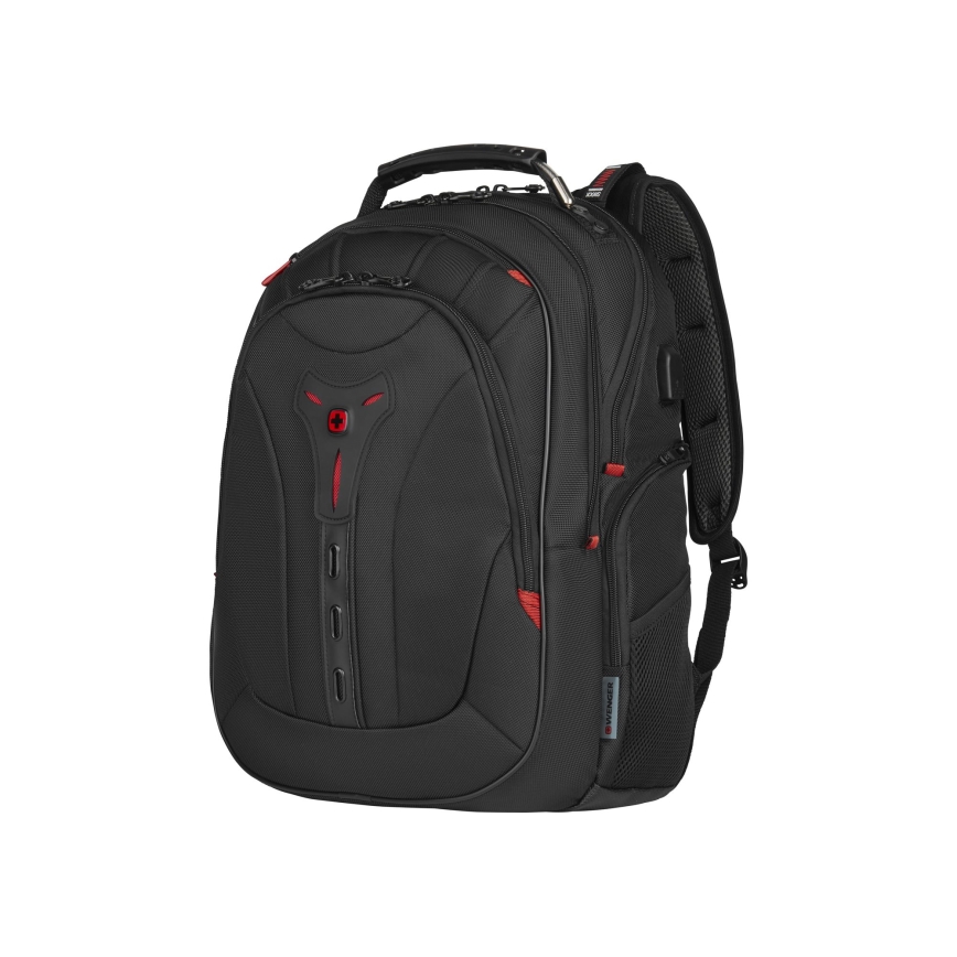 Wenger - Mochila para portátil 25 l 16 con bolsillo para tableta 10 Pegasus Deluxe negro