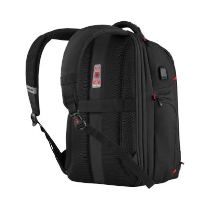 Wenger - Mochila para portátil 29 l 17,3'' con bolsillo para tableta 12 Reproductor One negro