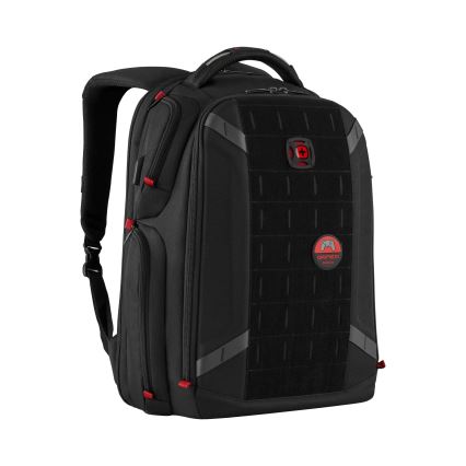Wenger - Mochila para portátil 29 l 17,3'' con bolsillo para tableta 12 Reproductor One negro