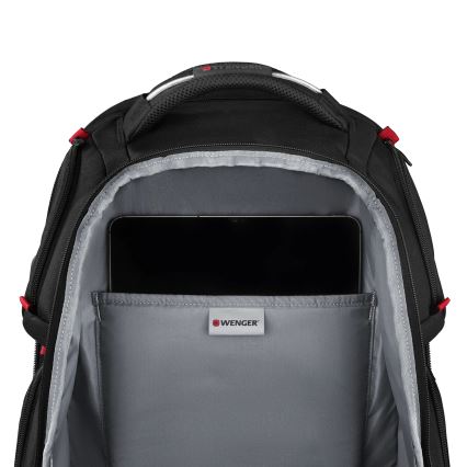 Wenger - Mochila para portátil 29 l 17,3'' con bolsillo para tableta 12 Reproductor One negro