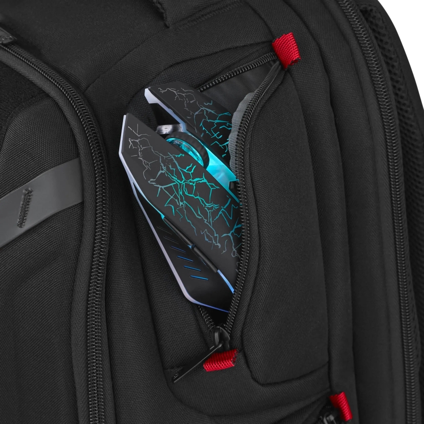 Wenger - Mochila para portátil 29 l 17,3'' con bolsillo para tableta 12 Reproductor One negro