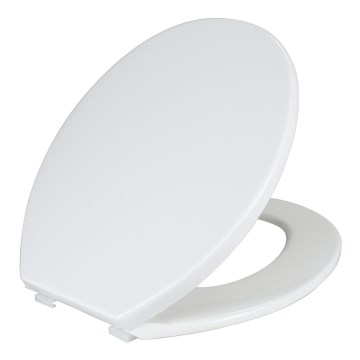 WENKO 105000100-WC asiento para inodoro AURORA 45 x 36 cm blanco