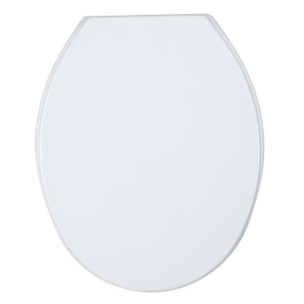 WENKO 105000100-WC asiento para inodoro AURORA 45 x 36 cm blanco
