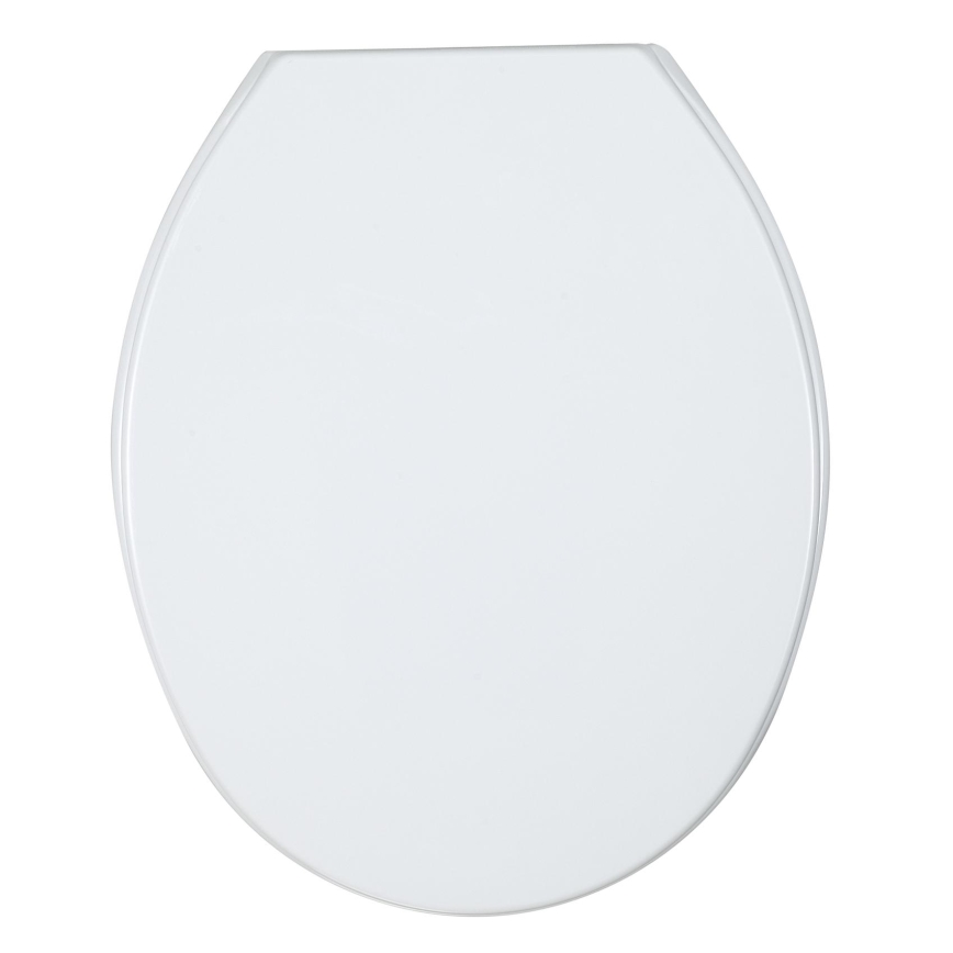 WENKO 105000100-WC asiento para inodoro AURORA 45 x 36 cm blanco