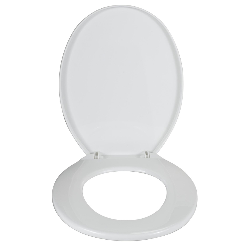WENKO 105000100-WC asiento para inodoro AURORA 45 x 36 cm blanco