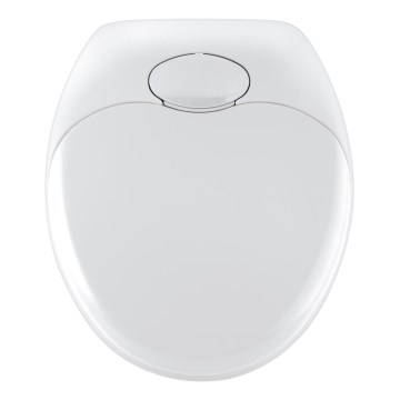 WENKO 110003100-WC asiento de inodoro 35,5x38 cm blanco