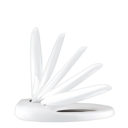 WENKO 110003100-WC asiento de inodoro 35,5x38 cm blanco