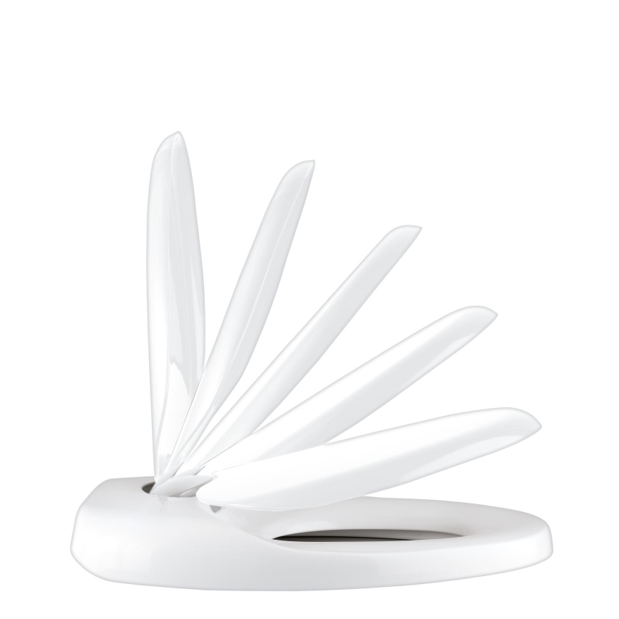 WENKO 110003100-WC asiento de inodoro 35,5x38 cm blanco