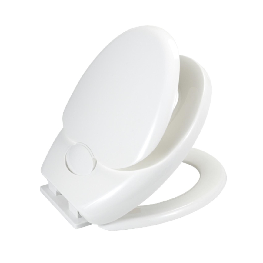 WENKO 110003100-WC asiento de inodoro 35,5x38 cm blanco