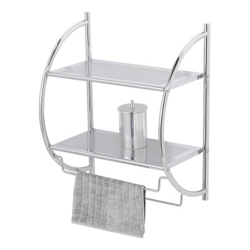 WENKO 15173100 - Repisa EXCLUSIVE 45,5 x 54,5 cm cromo brillante