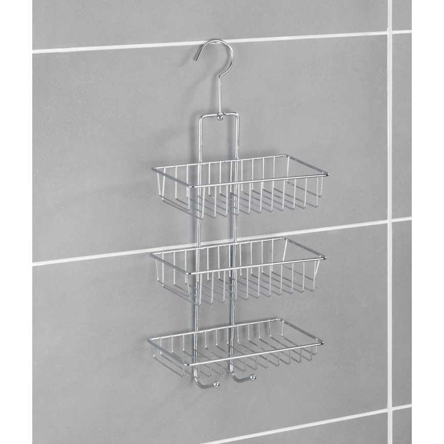 WENKO 15888100 - Repisa NIVALA 22x50 cm cromo brillante