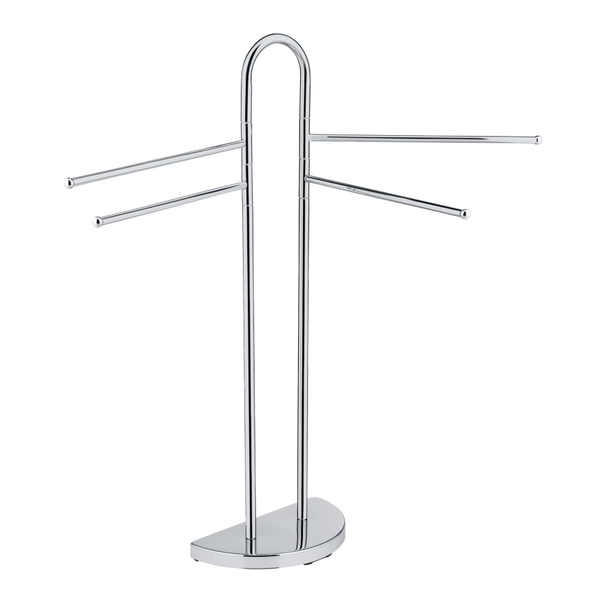 WENKO 16610100 - Toallero de pie COSENZA 33x93,5 cm cromo brillante