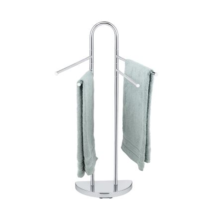 WENKO 16610100 - Toallero de pie COSENZA 33x93,5 cm cromo brillante
