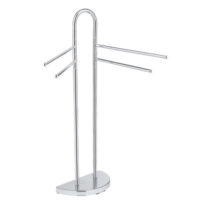 WENKO 16610100 - Toallero de pie COSENZA 33x93,5 cm cromo brillante