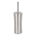 WENKO 16742100 - Escobilla para inodoro PIENO 10x37,5 cm acero inoxidable/satinado