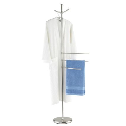 WENKO 16827100 - Soporte ADIAMO 28x170 cm plateado
