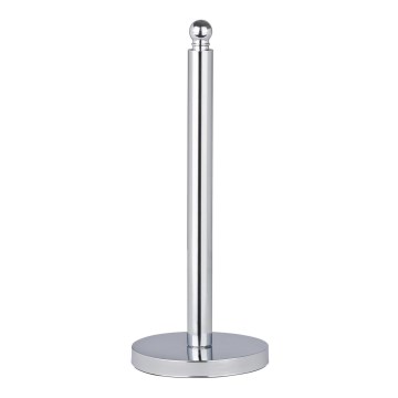 WENKO 16878100 - Soporte para papel higiénico VITERBO 14x35 cm plateado